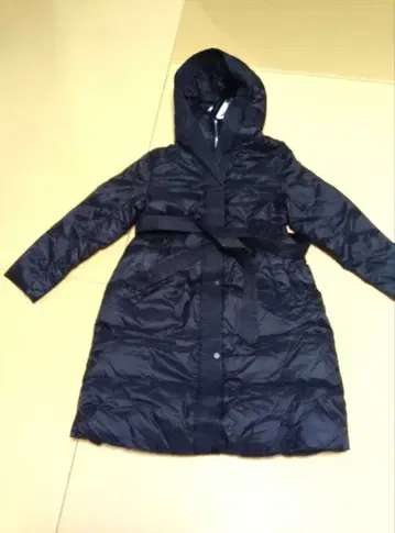 스타일 플라이 롱 다운 코트 M 사이즈 가을/겨울 블랙