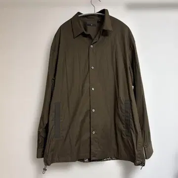 유니클로 +J 오버 사이즈 셔츠 블루종 올리브 미사용 새상품