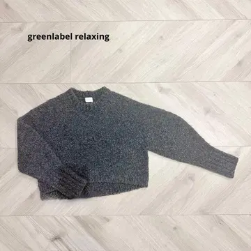 greenlabel relaxing 그레이 스웨터