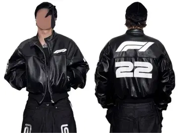 RYE CHAIN 레더 봄버 자켓