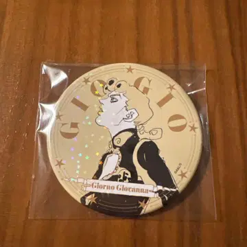 JOJOWORLD 홀로그램 캔뱃지 죠르노