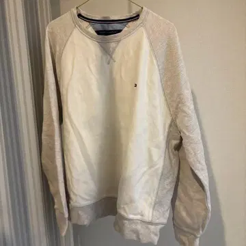 TOMMY HILFIGER 트레이닝복 L 사이즈 화이트/그레이