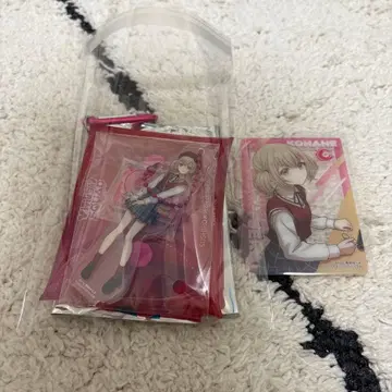 프로세카 스시로 코하네 파우치 아크릴 스탠드 카드 세트