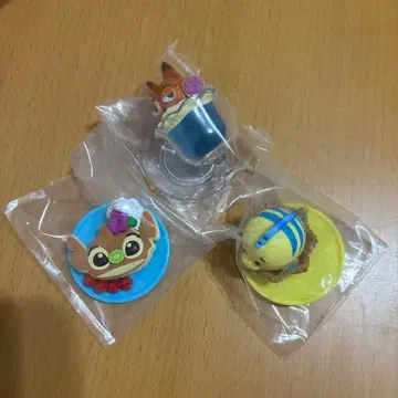 디즈니 Yummy! Sweets 마스코트 3개 세트