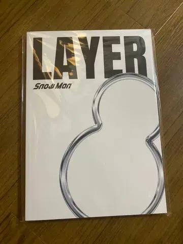 SnowMan LAYER 팜플렛 1stPOPUP 오사카