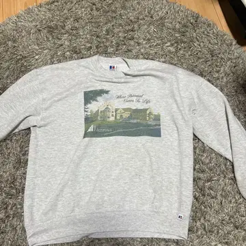 러셀 애슬레틱 그레이 트레이닝복 XL