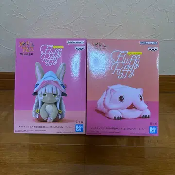 메이드 인 어비스 Fluffy Puffy 나나치, 미티 피규어 2종 세트