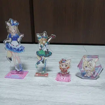 오마루 폴카 아크릴 스탠드 아크릴 블록 4종 세트