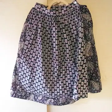 [ 스커트 ] jean claude de luca [ 페이즐리 무늬 ]