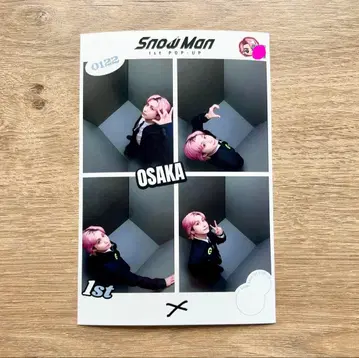 Snow Man 1st Popup 오사카 프리쿠라 사쿠마 다이스케 1장