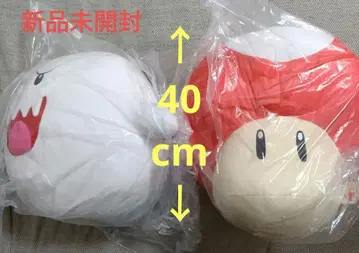 [ 미개봉 새상품 ] 슈퍼 마리오 테레사 버섯 봉제 인형 40cm 2세트