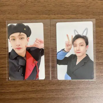 회장 한정 트레이딩 카드 [방찬] 2장 세트