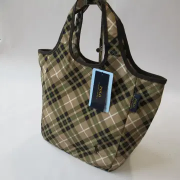 폴로 랄프로렌 새상품 베이지 보냉 보온 백 / 토트백 바닥 플레이트 포함