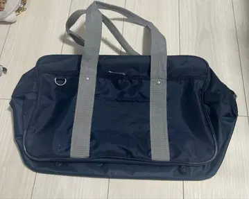 네이비 나일론 백