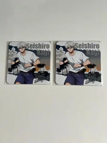 블루 록 문구 카페 혜택 코스터 나기 세이시로 2장 세트