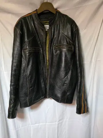 가죽 자켓 블랙