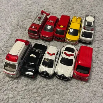 토미카 일하는 자동차 10대 세트