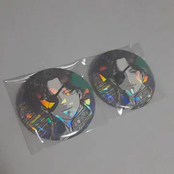 소방 준비 홀로그램 캔뱃지