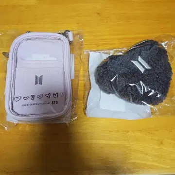BTS GELATO PIQUE 파우치 키링 세트
