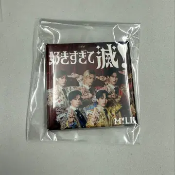 너무 좋아서 멸 M!LK 스퀘어 마그넷 한정판 캡슐 토이 팝업