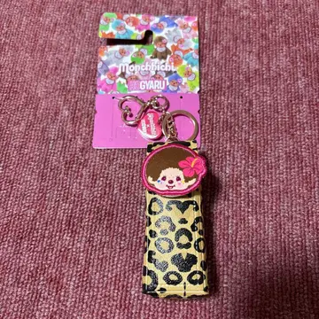 몬치치 코갸루 레오파드 무늬 립 케이스