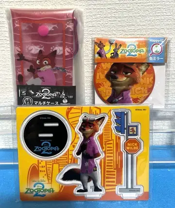 해피 복권 주토피아2 닉 3종 세트