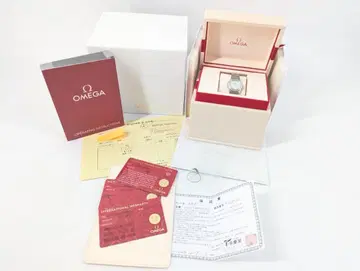 새상품급 OMEGA 콘스텔레이션 플룸 손목시계 다이아몬드 가동품