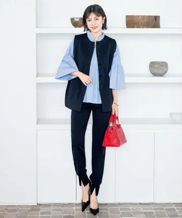 UNFILO BEAUTY MOVE 최애 조그 팬츠 S 사이즈 네이비