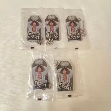 Snow Man 부적 키링 메구로 렌 5점