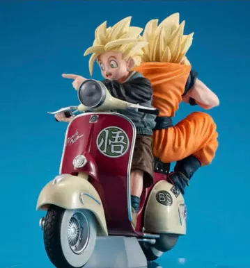 데스크탑 마코이 손오공 손오반 스쿠터 피규어