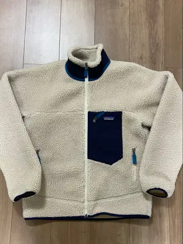 patagonia 보아 레트로x 내추럴 네이비 남성용 S 파타고니아