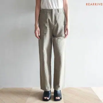 새상품 SeaRoomlynn 컷오프 밀리터리 팬츠 올리브 M