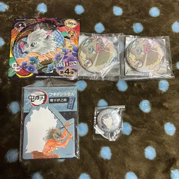 귀멸의 칼날 하시비라 이노스케 캔뱃지