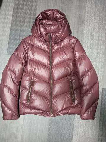 MICHEL KLEIN homme 와인 레드 다운 자켓 46