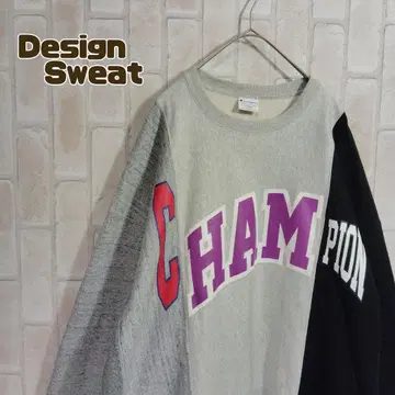 챔피온 맨투맨 트레이닝복 어시멘틀리 그레이 블랙