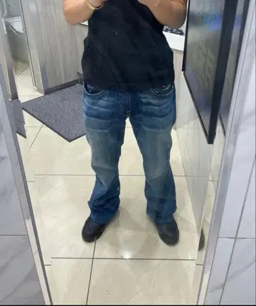 true religion joey 플레어 데님