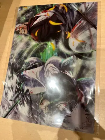 즉시 구매 점페스 애니플렉스 대추첨회 B상 클리어 파일 은혼