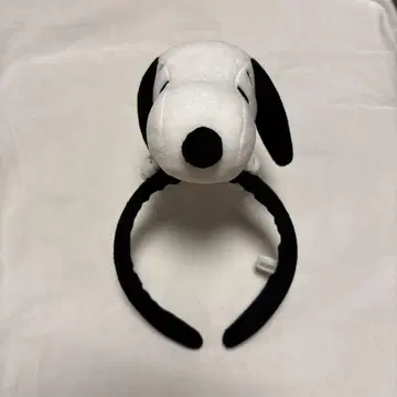 스누피 봉제 인형 머리띠
