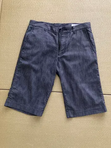 UNDERCURRENT 그레이 데님 숏팬츠