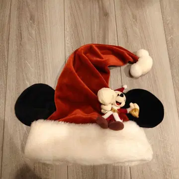 당일 발송 미키 크리스마스 팬캡 디즈니 크리스마스 산타 모자