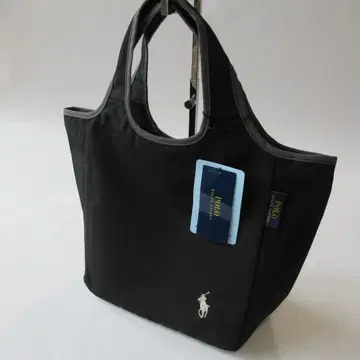 폴로 랄프로렌 새상품 블랙 보냉 보온 백 / 토트백 바닥 플레이트 포함