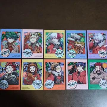 나의 히어로 아카데미아 스티커 세트 최강 점프 10장