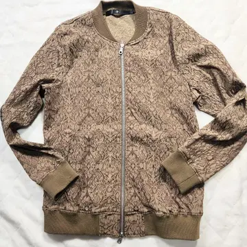 NO ID 노아이디 자수 블루종 레이온