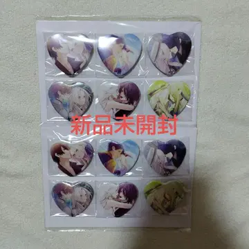 오란피아 소와레 Catharsis 애니메가 x 소프맵 하트형 캔뱃지