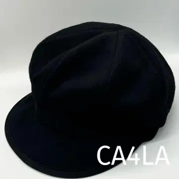카시라 스웨이드조 헌팅 캡 울 블랙 여성용