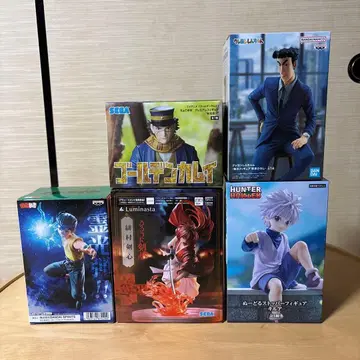 남성 피규어 5체 세트