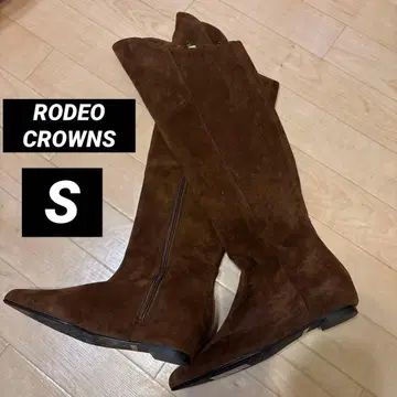 RODEOCROWNS 로데오 크라운 롱 부츠 S