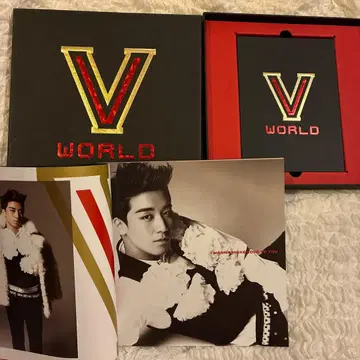 V WORLD CD 세트 포토북 포함