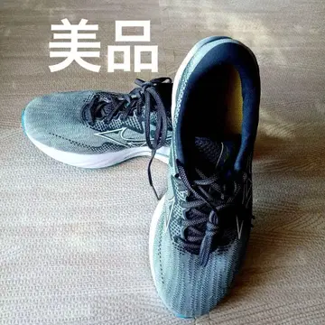 새상품급 26.5 사이즈 Mizuno Ekuzen 2 러닝화 그레이