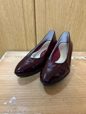 fitfit 핏핏 펌프스 에나멜 웨지솔